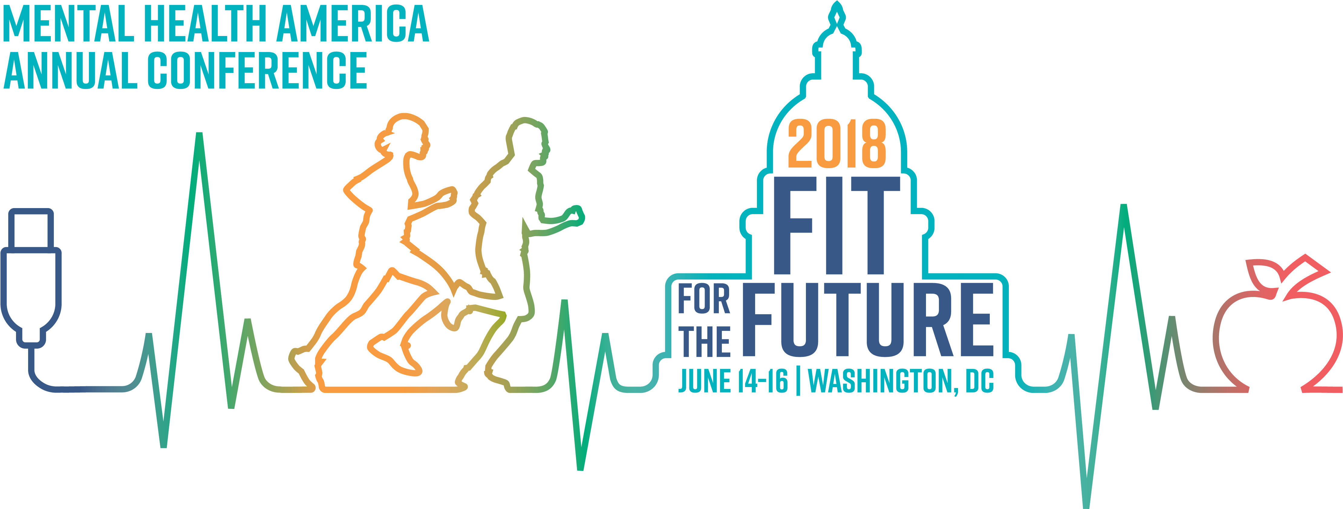 Mha 2018 Conference Logo Final-01 - Health (4627x1824), Png Download