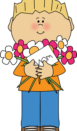 Happy Mothers Day Boy - Mothers Day Clipart Mum (269x460), Png Download