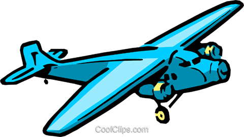 Avião Cartoon Livre De Direitos Vetores Clip Art Ilustração - Aviao Animado Png (480x271), Png Download