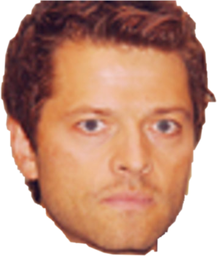 Misha Mishacollins Mishapocalypse Castiel Castielsupern - Misha Collins Mishapocalypse Face (1024x1024), Png Download