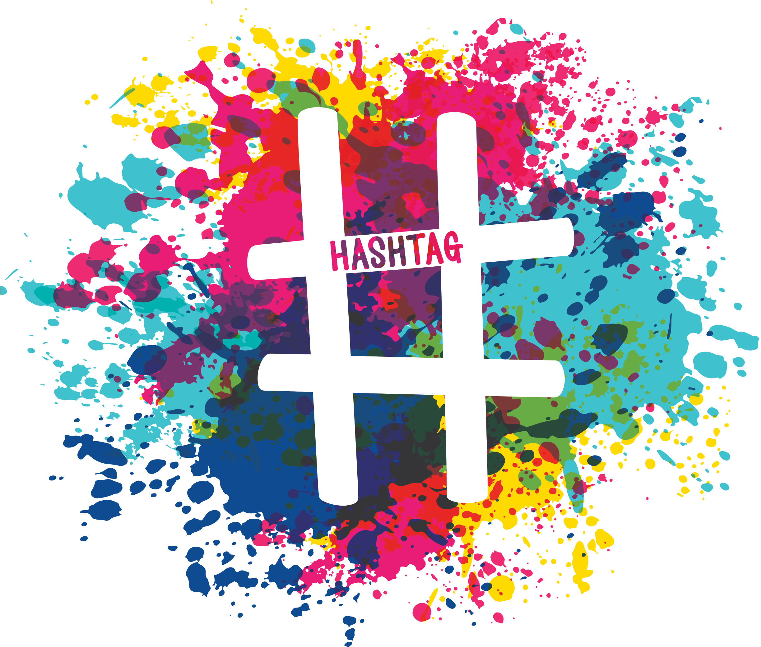 Interact With Your Audience - Hashtag Blog (2504x2081), Png Download