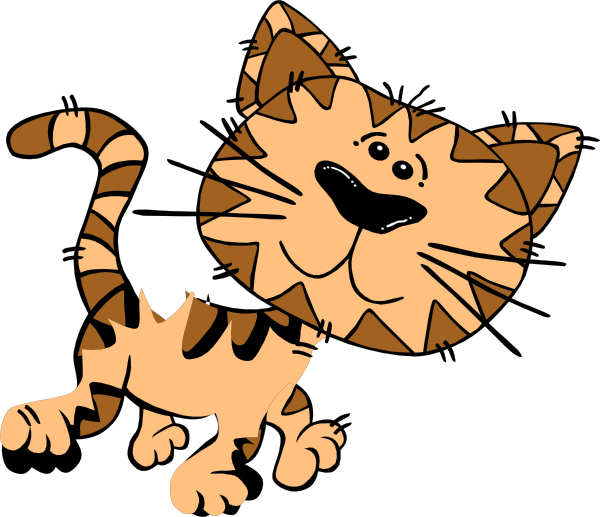 Cat Svg Clip Arts 600 X 517 Px (600x517), Png Download