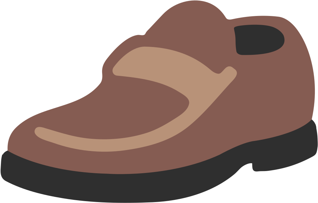 File - Emoji U1f45e - Svg - Shoes Emoji Png (1024x1024), Png Download