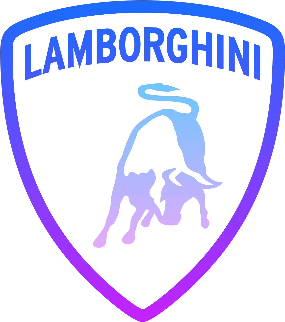 Png 50 Px - Lamborghini Logo Black And White (1600x1600), Png Download