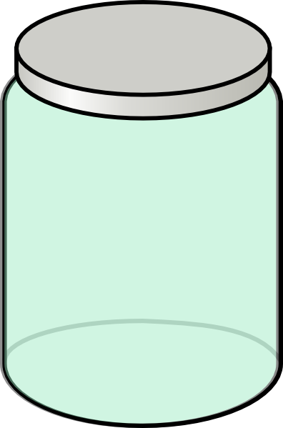 Empty Cookie Jar Clipart Free Images - Jar Clip Art (396x599), Png Download