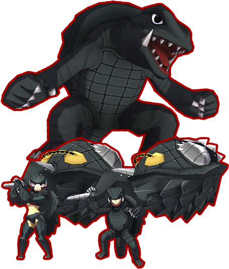 Mon Gear Gamera - Gamera 2000 Png (461x532), Png Download