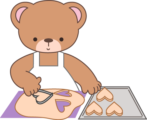 Baking - Baking Cookies Clipart Png (471x383), Png Download