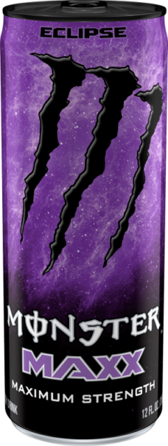 New Monster Maxx Eclipse Maximum Strength Energy Drink - Monster Maxx Eclipse (241x640), Png Download