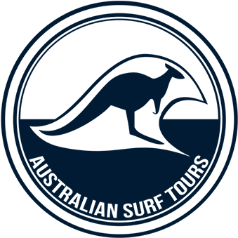 Australian Surf Tours - Surf School Australia Logo (354x376), Png Download