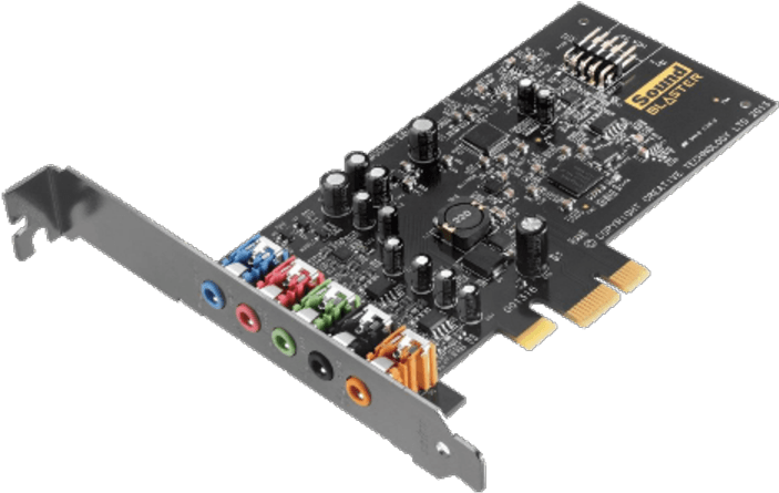 Tarjeta De Sonido Png - Creative Sound Blaster Audigy Fx 5.1 Sound Card Sb1570 (1200x900), Png Download