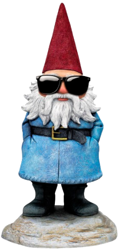 Free Download Travelocity Gnome Vector Clipart Garden - Gnome Travel (260x530), Png Download