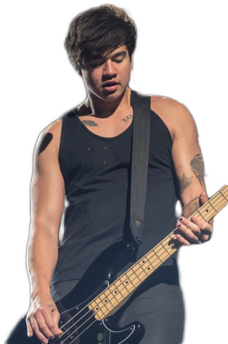 Calum Hood Png - Bass Guitar (381x592), Png Download
