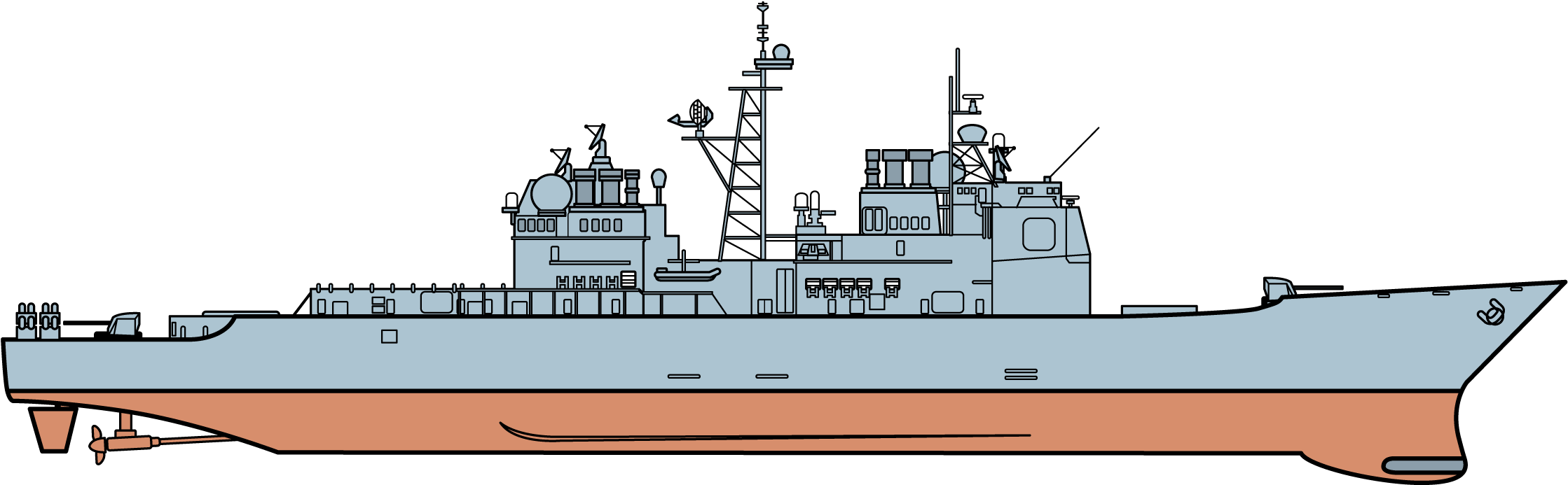 2 - Boat (2250x707), Png Download