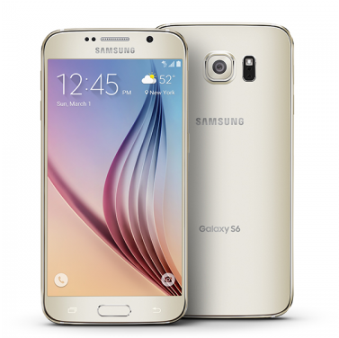S6 64gb-500x515 - Samsung Galaxy S6 - 32 Gb - Gold Platinum - Sprint (500x515), Png Download