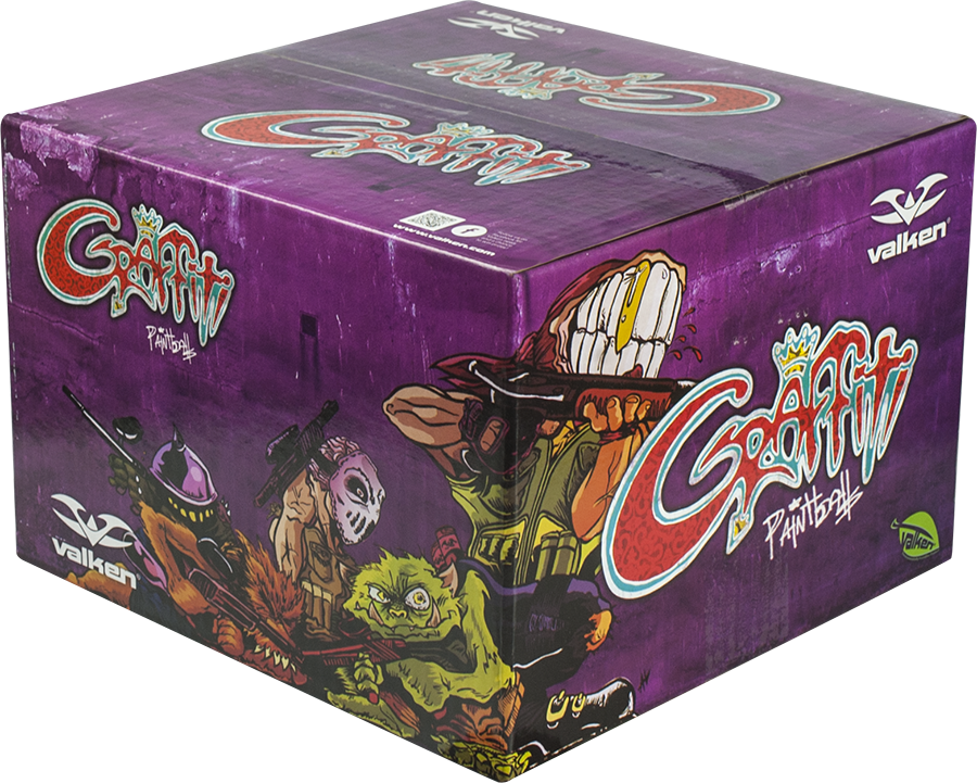 Paintballs - Graffiti-yellow Fill 2000 Paintballs (900x721), Png Download