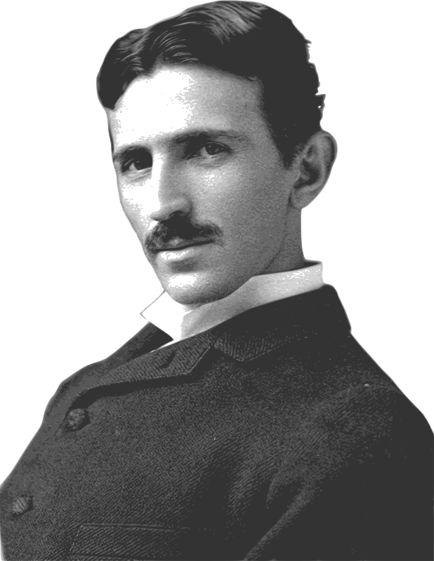 Nikola Tesla 1 Merlin2525 ] - Nikola Tesla (618x800), Png Download
