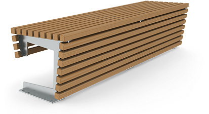 Flash Is A Modular Bench Without Back- Perfect For - Book (450x330), Png Download