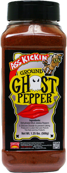Ass Kickin' Ground Ghost Pepper - Ass Kickin Chipotle Honey Peanuts (600x600), Png Download