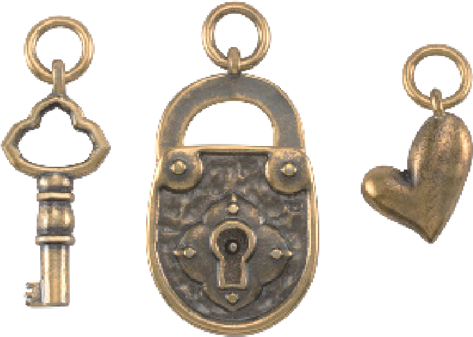 Key To My Heart Charms Set - Kendra Scott, Llc (711x611), Png Download
