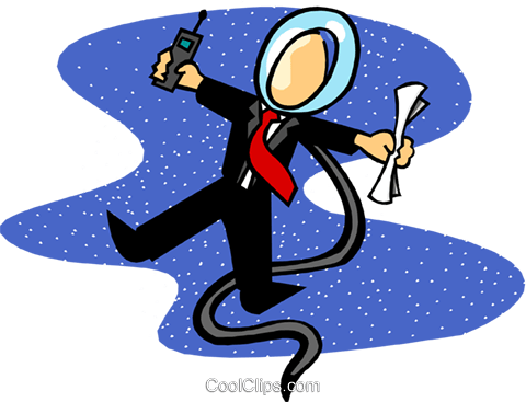 Business Spaceman Royalty Free Vector Clip Art Illustration - Royalty Payment (480x367), Png Download