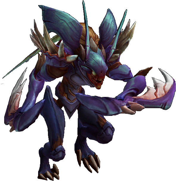 Kha'zix Lol - League Of Legends Kha Zix Png (610x660), Png Download