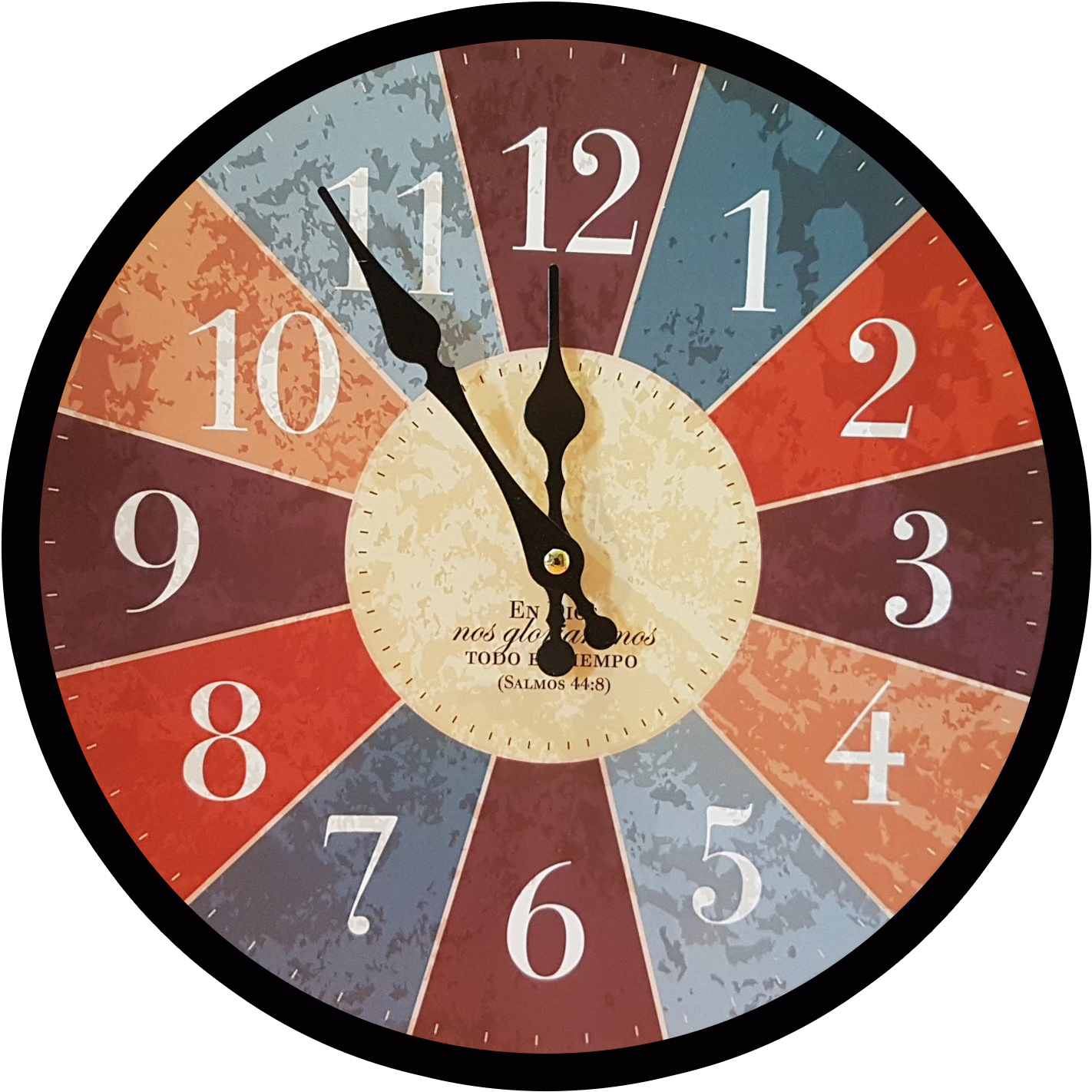Reloj De Pared - Relojes Con Textos Biblicos (1427x1440), Png Download