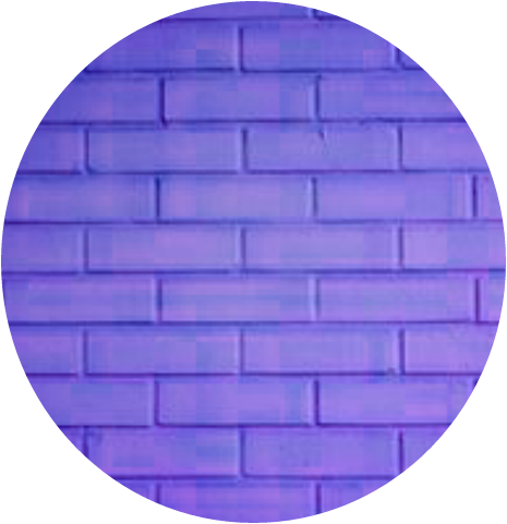 Pared Tumblr Color Edits Circulo Ladrillo - Circulo Png (465x481), Png Download