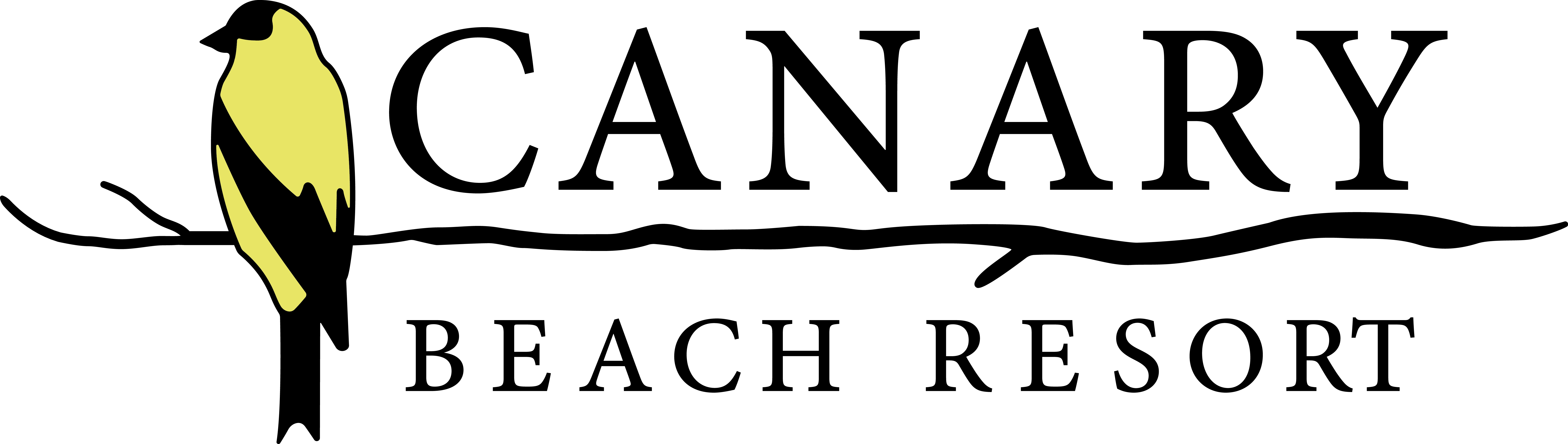 Canary Beach Resort - Logo (7379x2093), Png Download