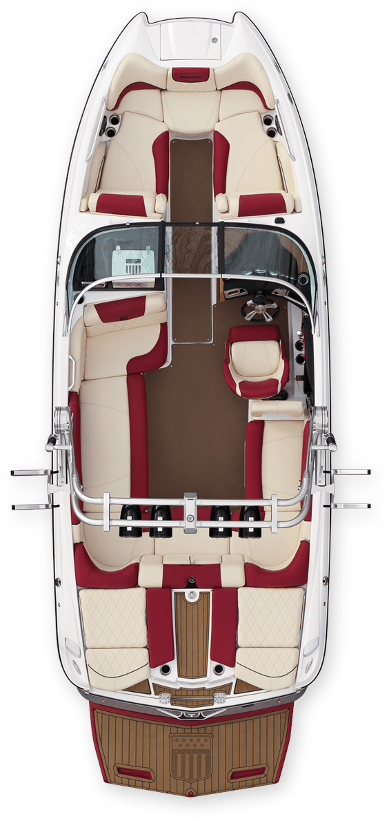 Dream Ski Boat - Wakeboard Boat (597x1210), Png Download