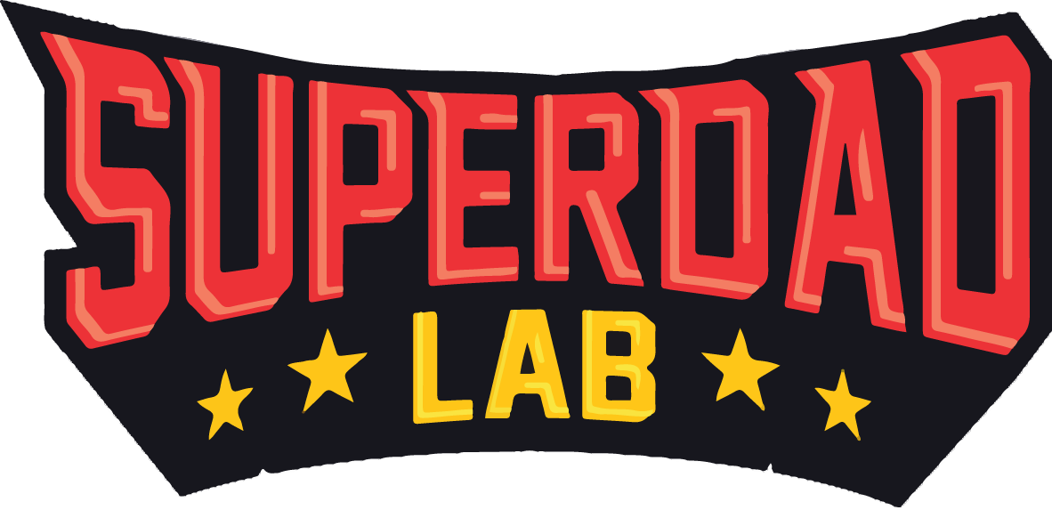 Superdad Lab (1182x573), Png Download