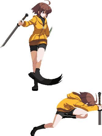 Bbtag Linne Groundthrow - Under Night In Birth Linne (335x443), Png Download