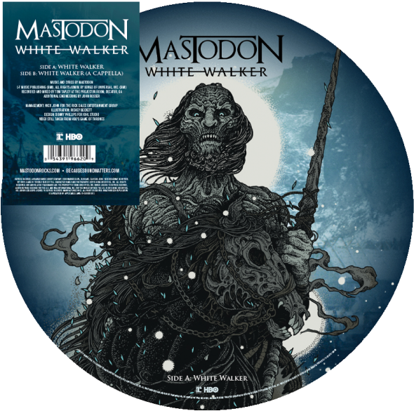 White Walker - Mastodon Emperor Of Sand Vinyl (600x600), Png Download