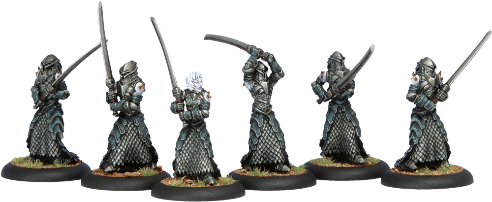 Ship Song - Hordes Legion Of Everblight Legionaires (1099x509), Png Download