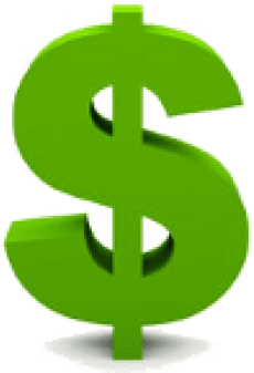 Y - Transparent Background Dollar Sign (389x349), Png Download
