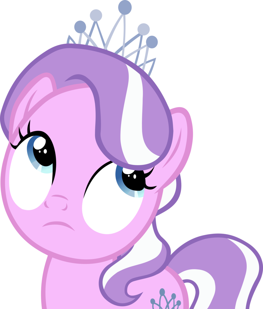 Ironm17, Diamond Tiara, Earth Pony, Eyeroll, It Isn't - Diamond Tiara Vector (872x1024), Png Download