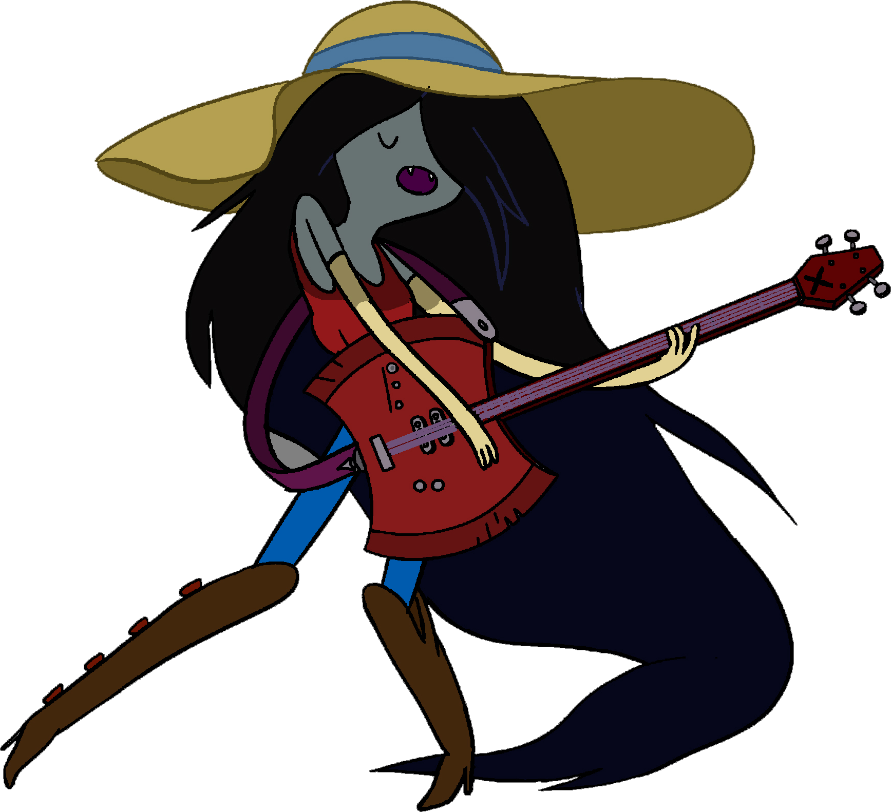 Marceline Hora De Aventura (1735x1582), Png Download