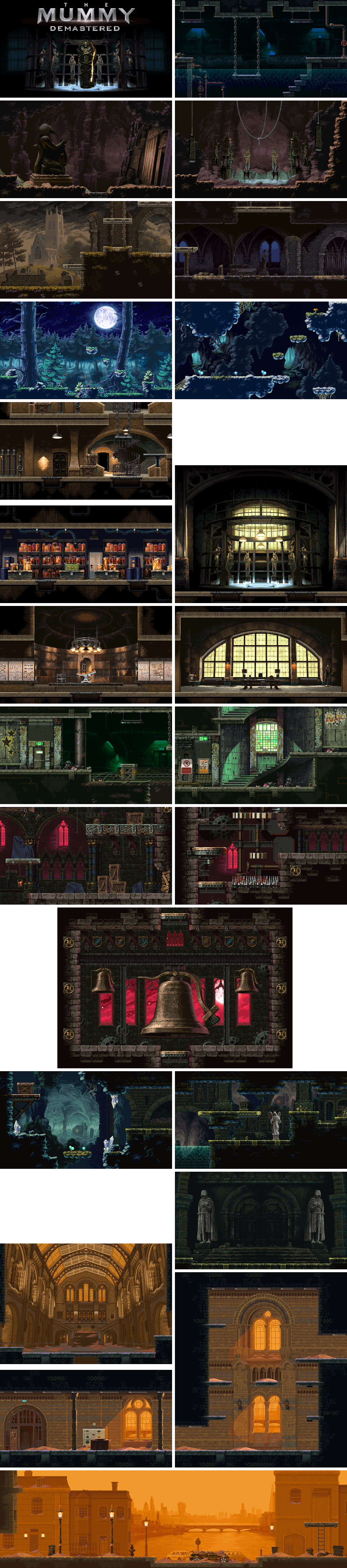 The Mummy Demastered - Apartment (968x4368), Png Download