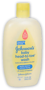 Johnson's Baby - Johnson's Baby Head-to-toe Wash, 2 Count (400x400), Png Download