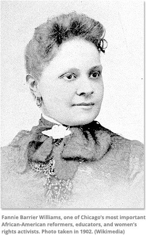 She, Fannie Barrier Williams, Was An African American - Fannie Barrier Williams (285x471), Png Download