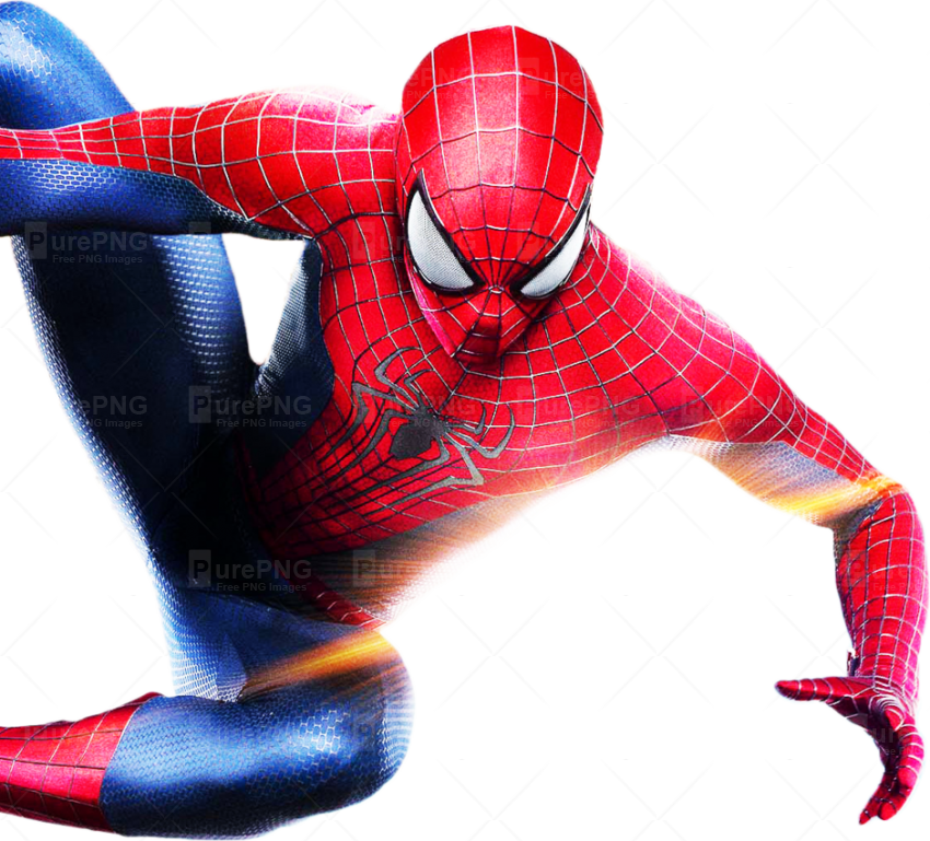 Spiderman Clipart Transparent Background - Amazing Spider Man 2 Png (850x769), Png Download