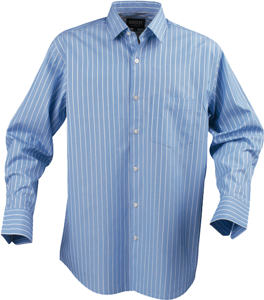 James Harvest Sportswear Fairfield Blue Stripe - Sleeve (555x630), Png Download