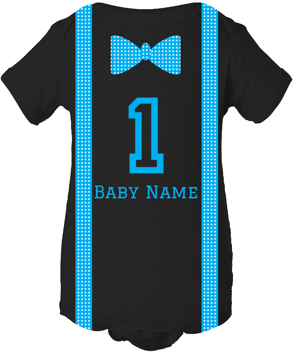 Little Gentleman First Birthday Baby Body Suit - T-shirt (700x700), Png Download