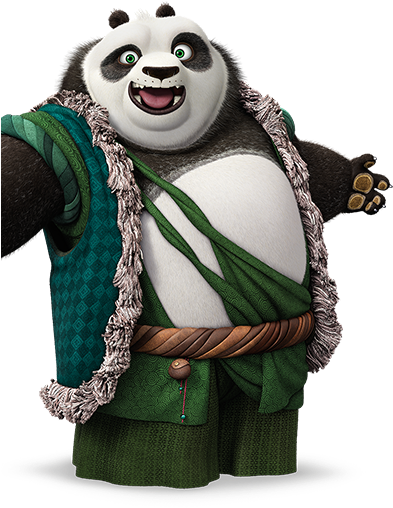 Li Icon Kung Fu Panda 3, Hd Wallpaper, Giant Pandas, - Kung Fu Panda 3 Characters Li (400x560), Png Download