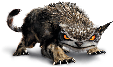 Bear Owl Promo Shot - Croods Bear Owl (546x390), Png Download