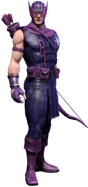Hawkeye Marvel Heroes - Marvel Heroes Omega Hawkeye (300x420), Png Download