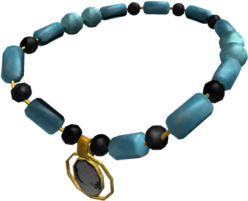 Blue Jade Necklace - Jade Necklace Roblox (420x420), Png Download