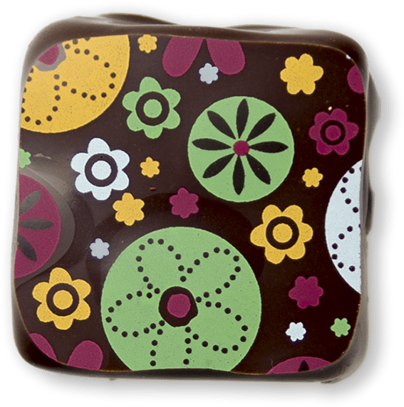 Flowers Of Italy Dark Chocolate Truffle - Coin Purse (720x720), Png Download