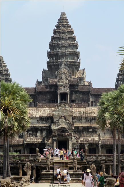 Cambodia / Siem Reap / Angkor Wat Unesco World Heritage - Angkor Wat (650x700), Png Download