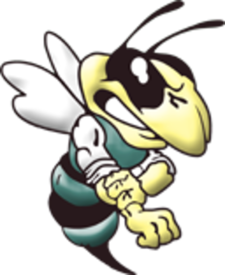 Hornet Clipart Wellsboro - Savannah High Blue Jackets (720x878), Png Download
