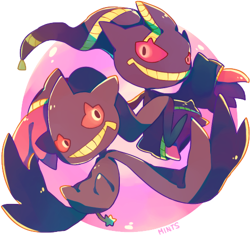 Banette And Mega Banette - Pokken Tournament Dx Memes (500x500), Png Download